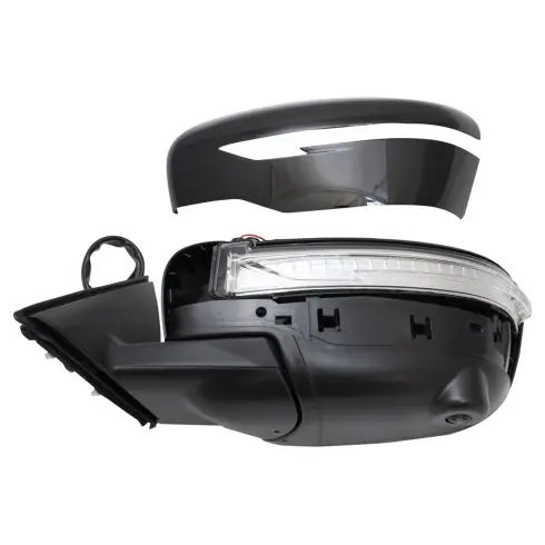 2014-16 Nissan Rogue Driver Side Power Heated Mirror with Heat, without Memory, without Blind Spot Indicator, with Side View Camera TRQ MRA07481 Express Delivery